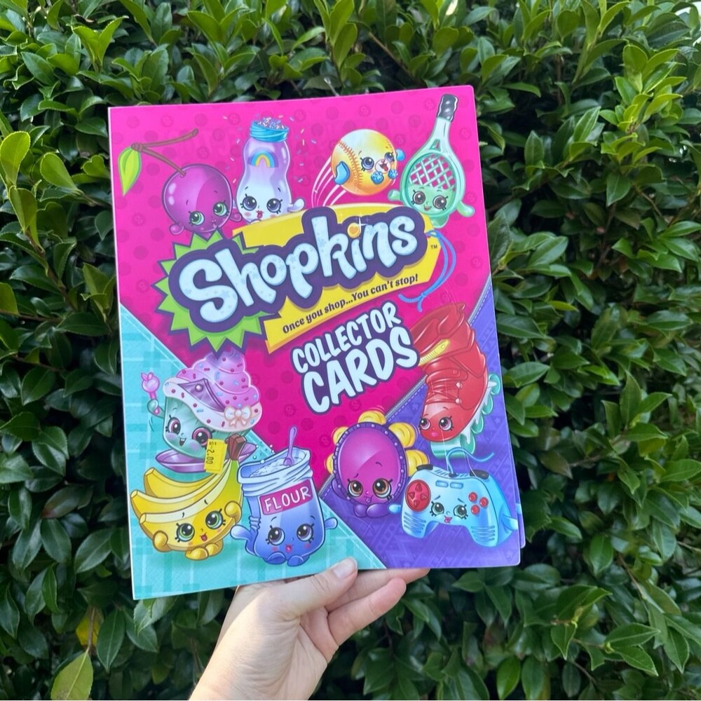 Shopkins Collectors Cards Binder Pinks Y2K